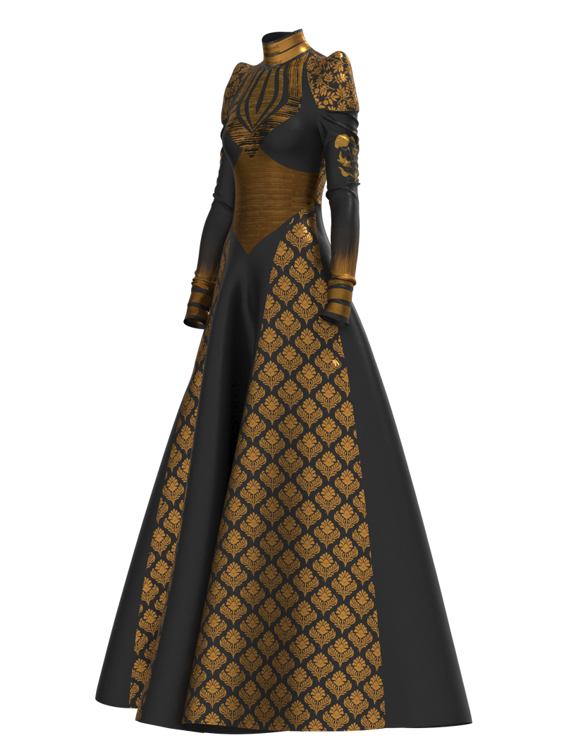 Queen Nefertiti Gown