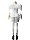 White Galaxia Futuristic Suit