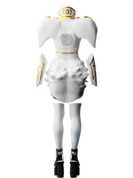 White Galaxia Futuristic Suit