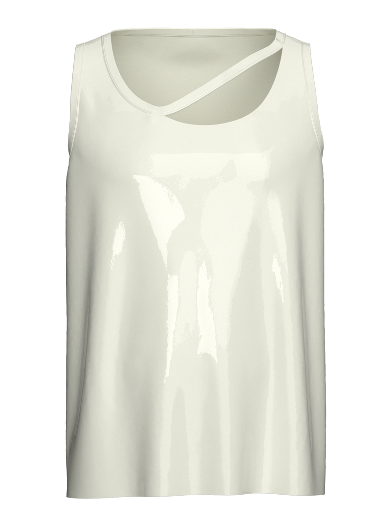 Louis Gabriel Nouchi: Textured Tank Top With Asymmetrical Opening