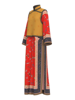 Qing Dynasty women suit with vest