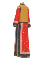 Qing Dynasty women suit with vest