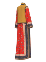 Qing Dynasty women suit with vest