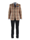 Smart tweed jacket and pants