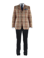 Smart tweed jacket and pants