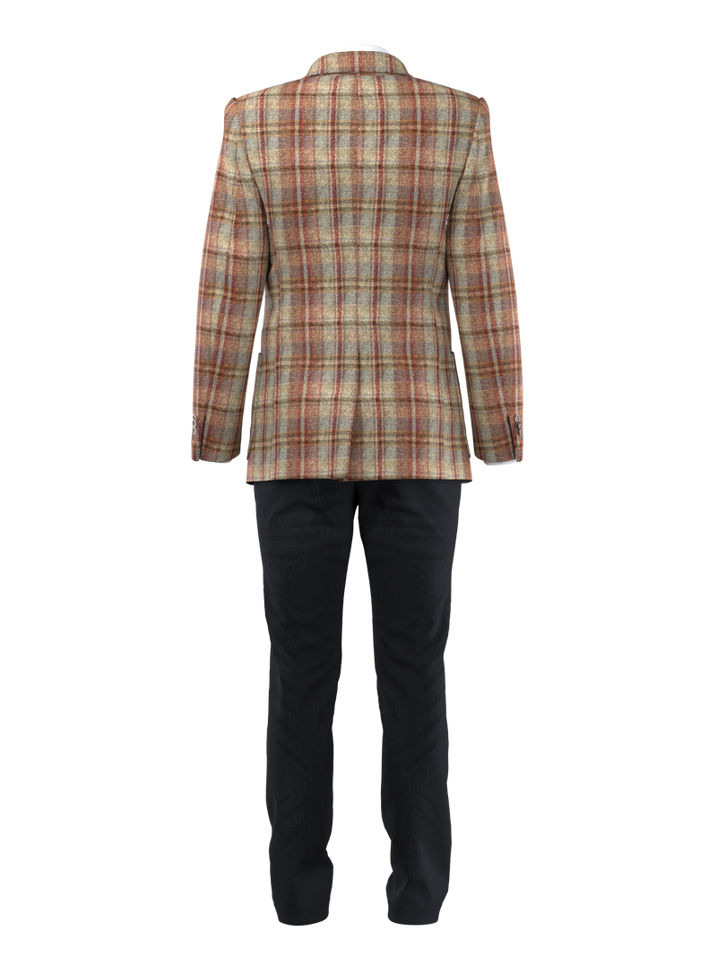 Smart tweed jacket and pants