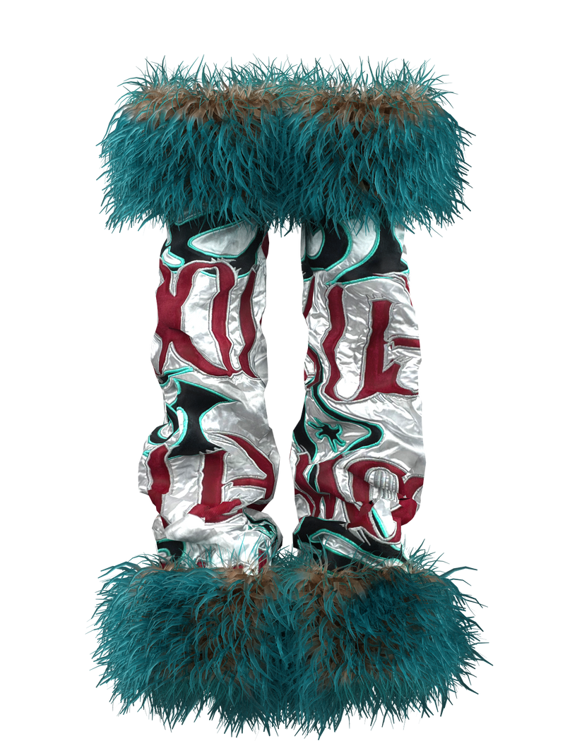 Faux-Fur Leg Warmers