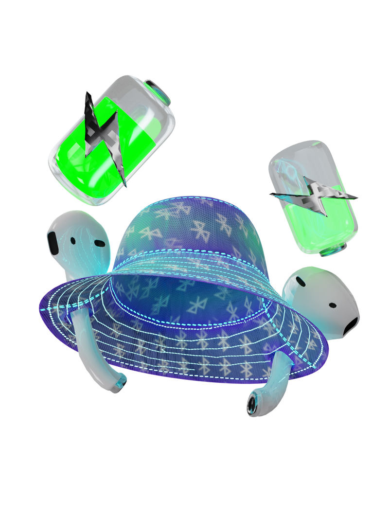 Wireless Connection Bucket Hat