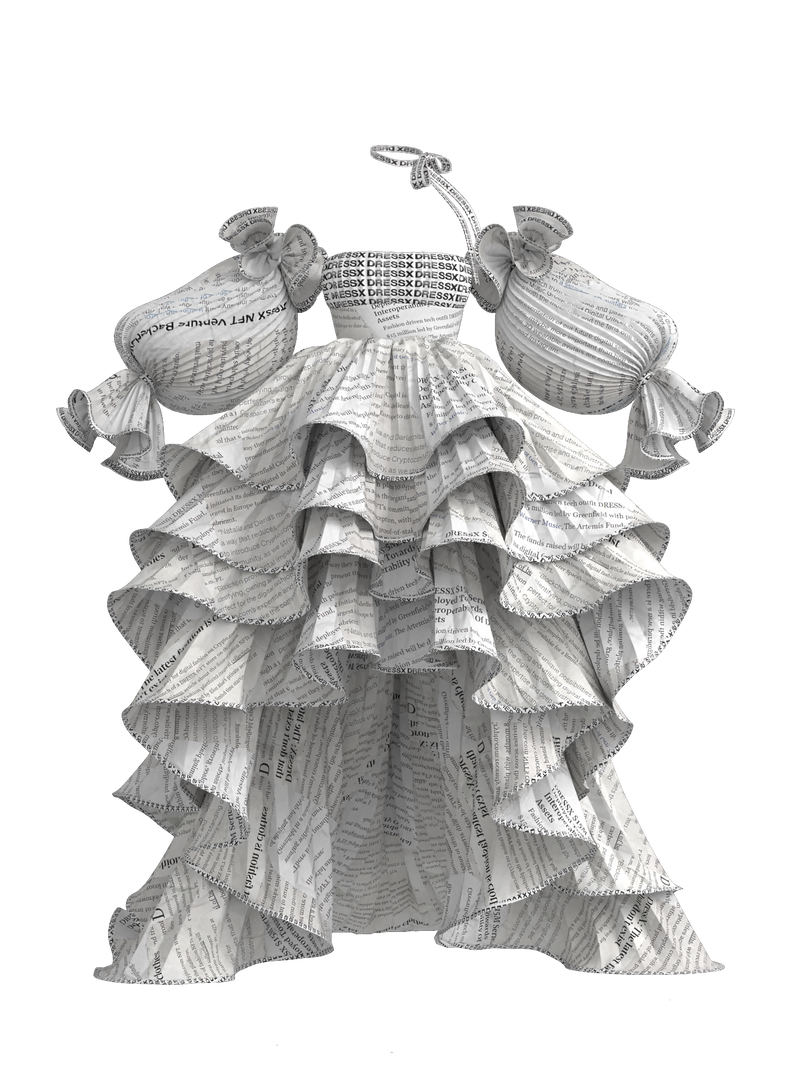 Paper dress