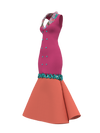 Peackock Dress