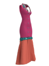Peackock Dress