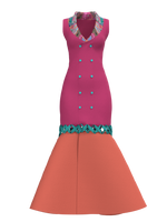Peackock Dress