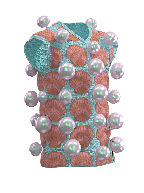 Pearls and Shells Tank Top