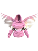 Pink-silver hoodie (man)