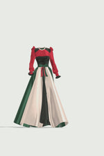 Damascus Rose Gown