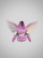 Pink-silver hoodie (man)