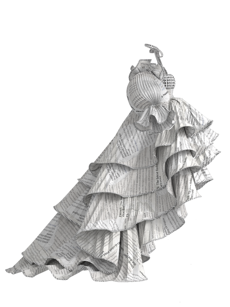 Paper dress