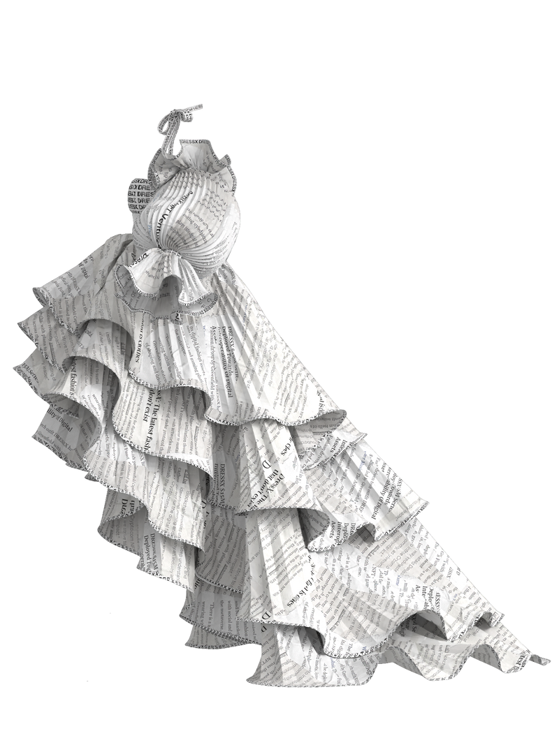 Paper dress