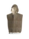 CARMINE NAPPI FUR HOOD VEST