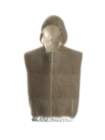 CARMINE NAPPI FUR HOOD VEST