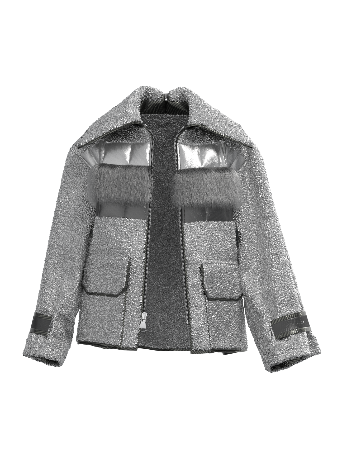 COSMIC RAY COAT – DRESSX / More Dash Inc. dba DRESSX