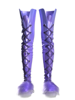 DIGITAL LAVENDER PEARL BOOTS