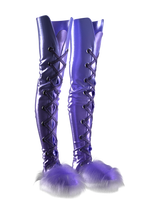 DIGITAL LAVENDER PEARL BOOTS