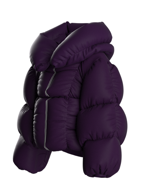 MARIARITA SORRENTINO PUFFER JACKET WITHOUT PRINT