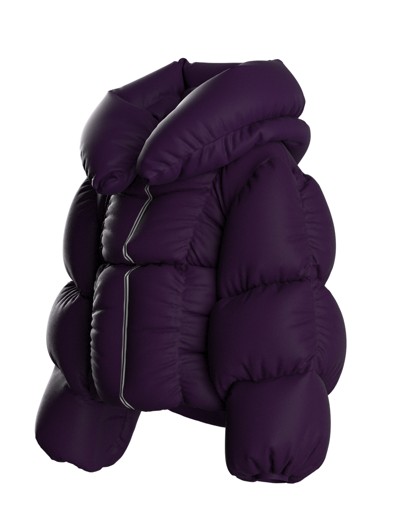 MARIARITA SORRENTINO PUFFER JACKET WITHOUT PRINT