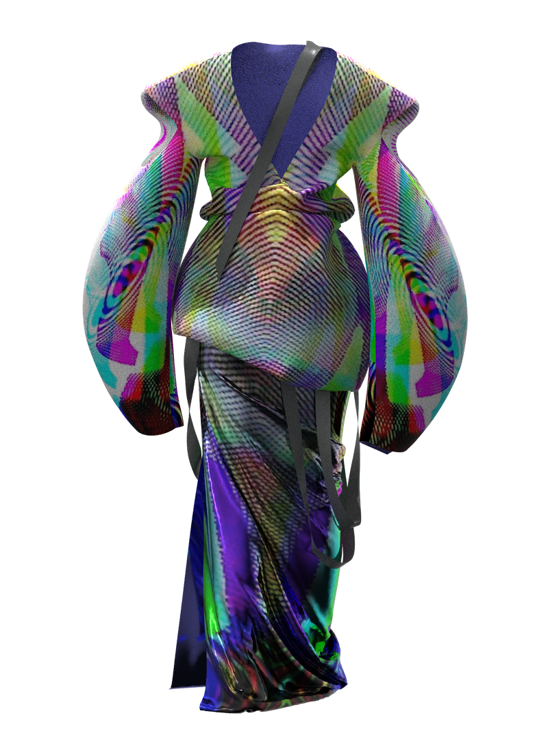 Glitch Dress DRESSX / More Dash Inc. dba DRESSX Glitch Dress DRESSX / More Dash Inc. dba DRESSX