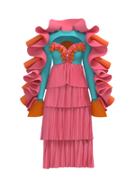 Shelly Coral Dress