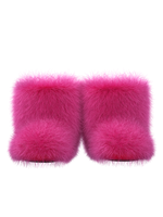 Pink Fur-tale Boots LOVE