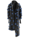 The Healer coat in blue