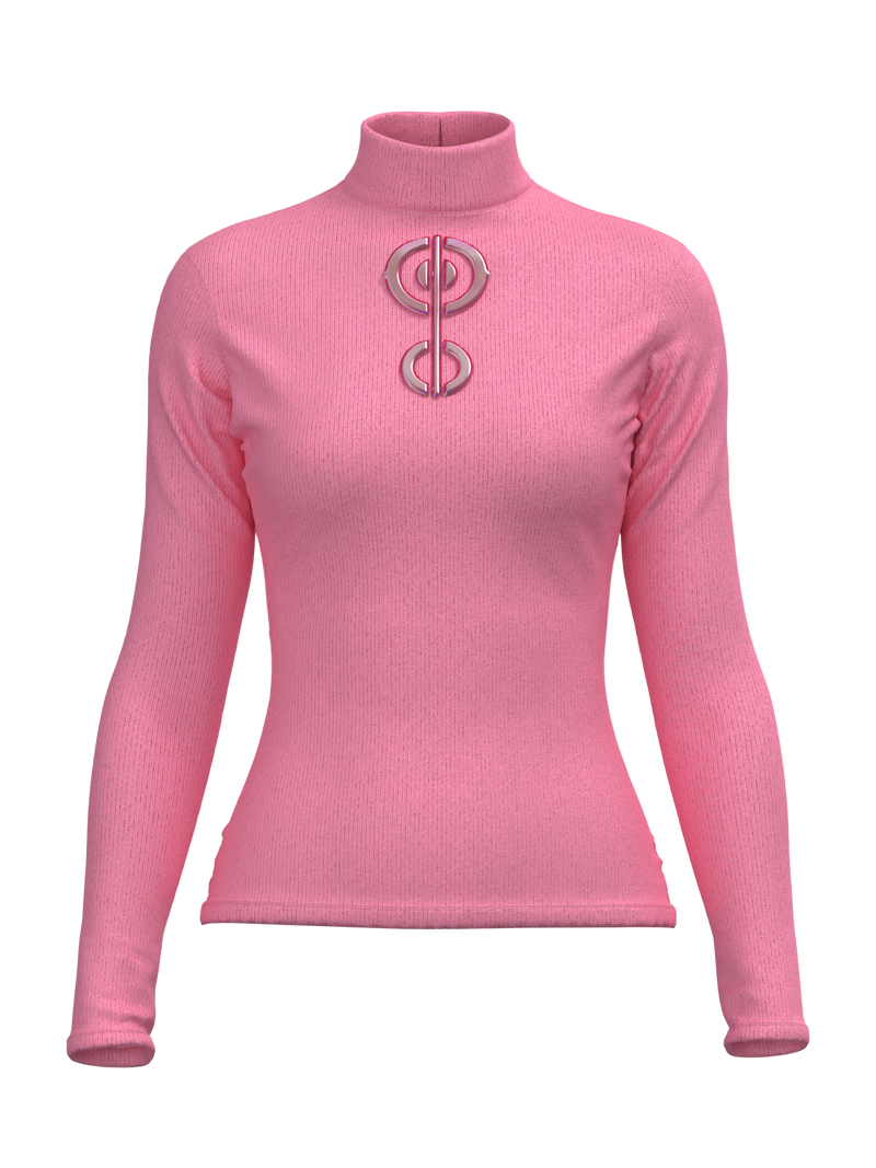DIVER PINK TURTELNECK