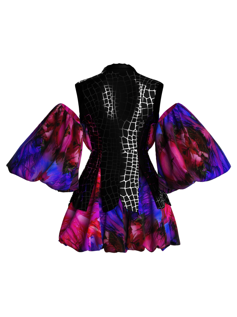 Hyper real blazer dress