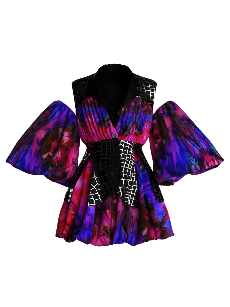 Hyper real blazer dress