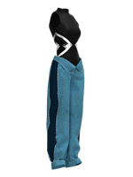 Armored bodysuit and jeans