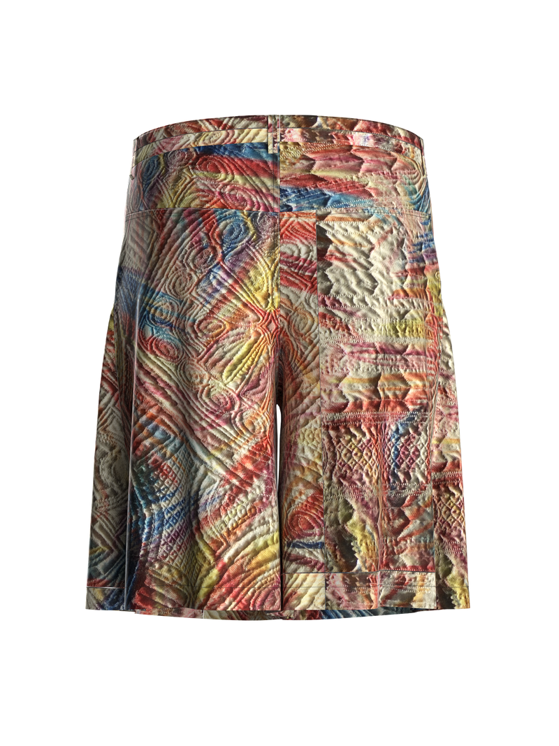 LORENZO LA COMMARE JACQUARD SHORTS