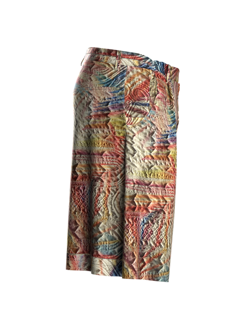 LORENZO LA COMMARE JACQUARD SHORTS