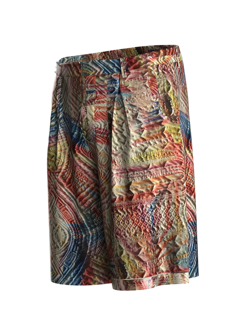 LORENZO LA COMMARE JACQUARD SHORTS