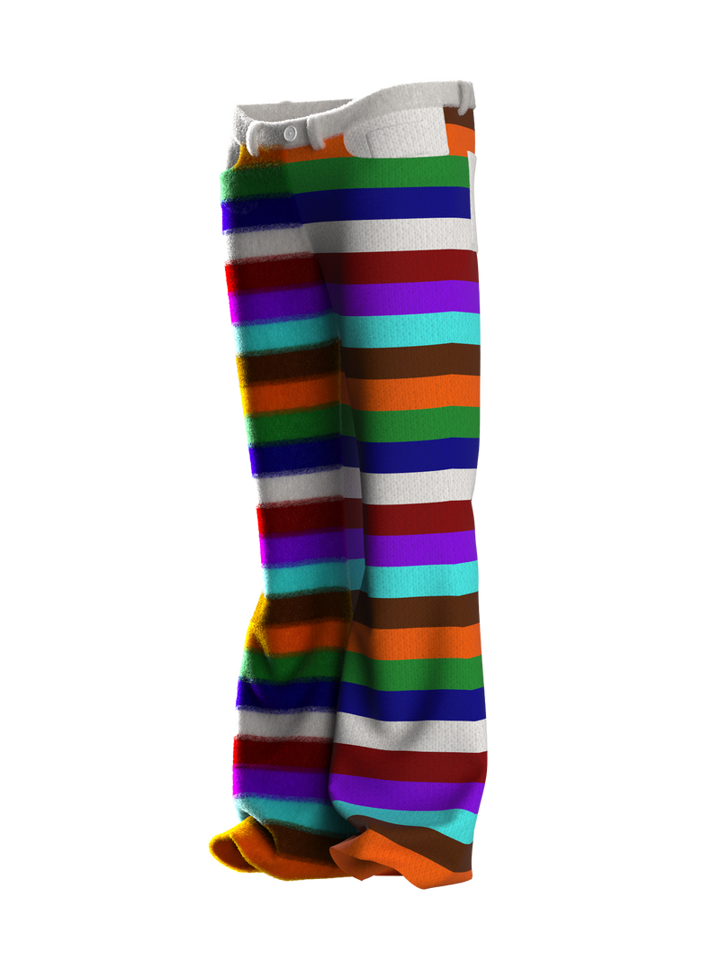 CARMINE NAPPI RAINBOW PANTS