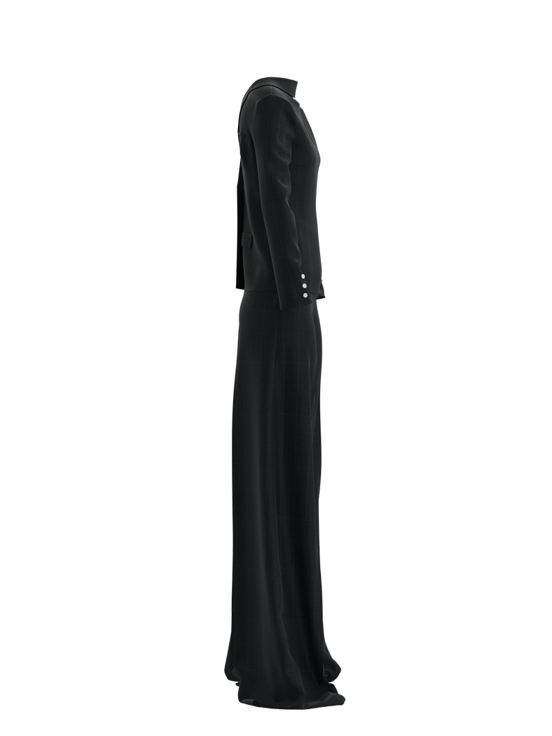 oversized suit dress Oversized double-breasted tailored dress 32