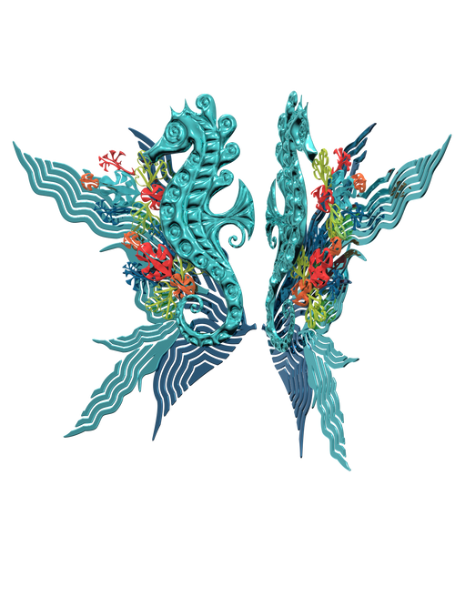 Sea Horse Back Accessories