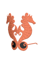 Sea Horse Shades - Orange