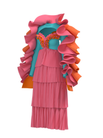 Shelly Coral Dress