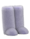 Purple Fur-tale Boots