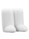 White Fur-tale Boots