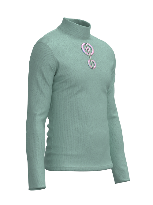 DIVER GREEN TURTELNECK