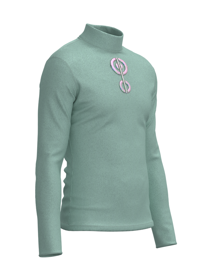 DIVER GREEN TURTELNECK