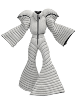 Athalia Lewartowski: overallwhite